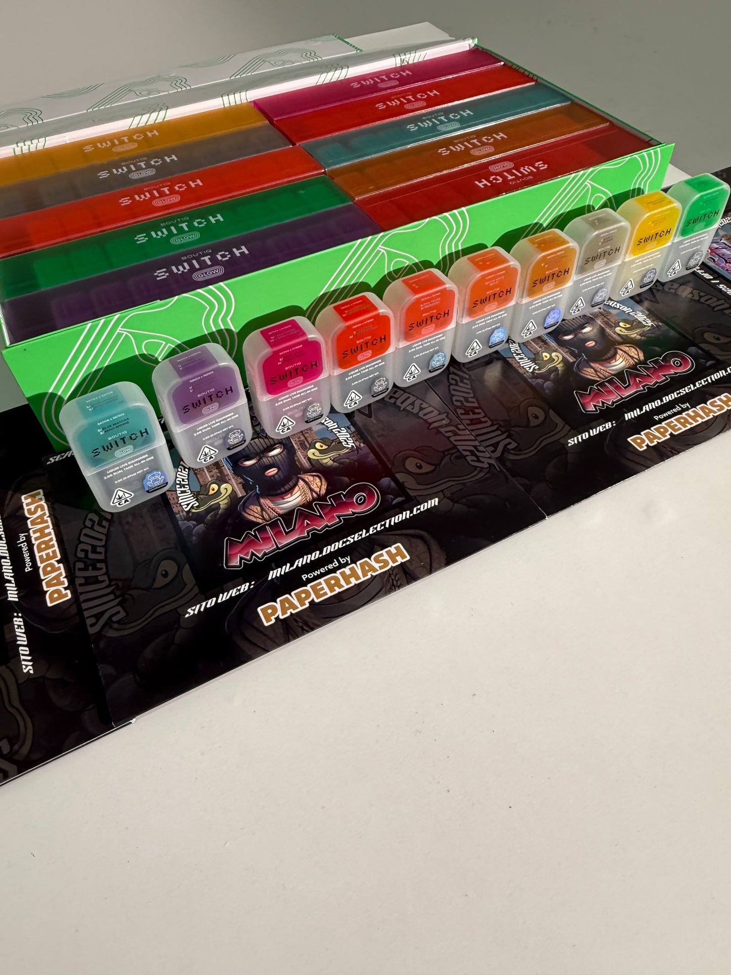 Vape Diamonds 2gr Switch Boutique 2 flavour - BROOKLYN DREAM - MIDNIGHT Z
