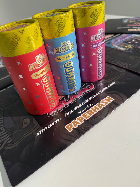 MR MUSHIES Gummies Psilocibina 4gr - PINK ACQUA MELON